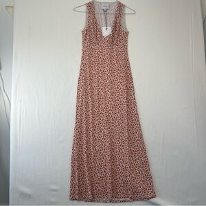 Reformation Brayden knit Mulberry midi dress XS NWT